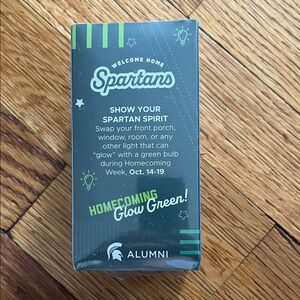 Spartans Homecoming Glow Green Box